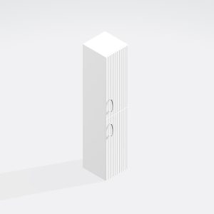 Bathroom Wall Hung Tall Unit Highline  1440mm High - Brockenhurst