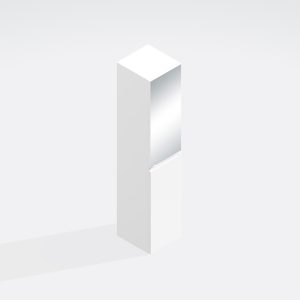 Bathroom  Wall Hung Mirrored Tall Unit Highline 1440mm High - Selborne