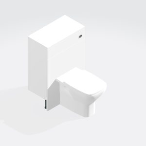 Bathroom  WC/Bidet Unit With Full Height Panel - Express Vivo